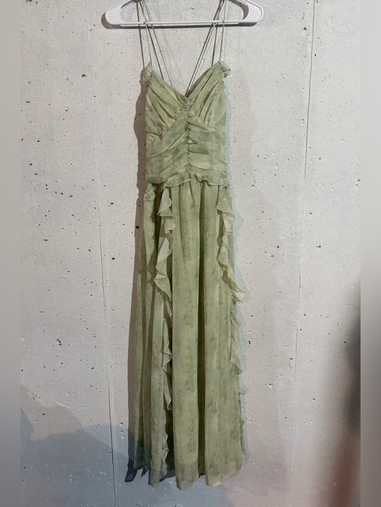 W Studio Dresses & Skirts - W Studio Ruffle Sleeveless Maxi Dress | Size: XS